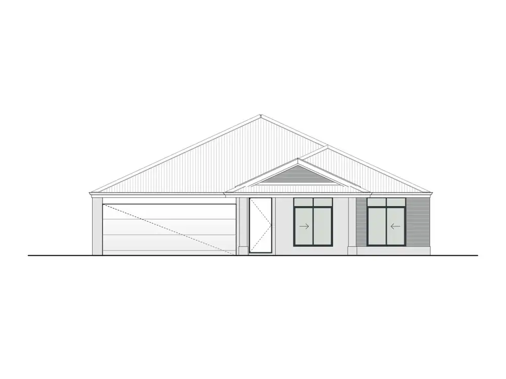 Brandon Dunes home design, Verandah façade