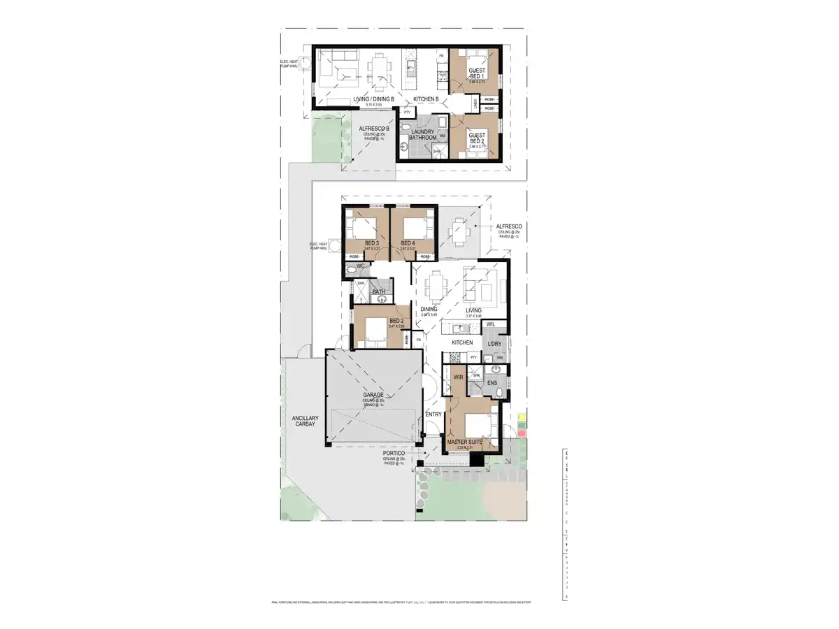 Harmony home design floor plan