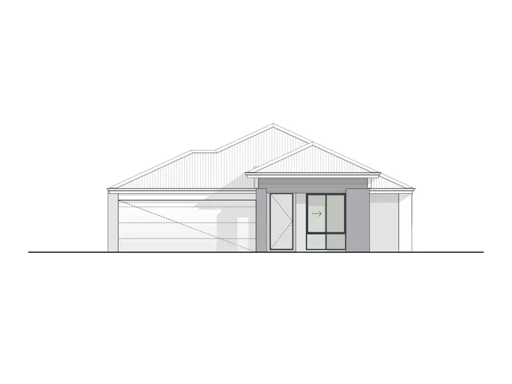 Kingston Heath home design, Portico façade