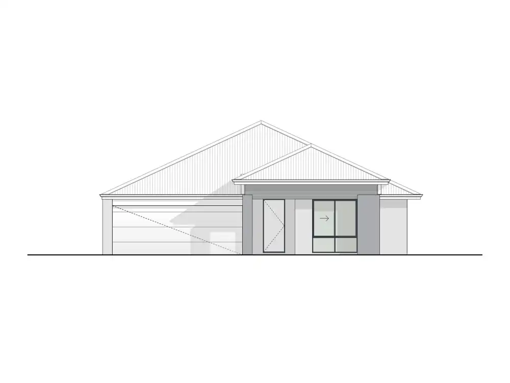 Morfontaine home design, Portico façade