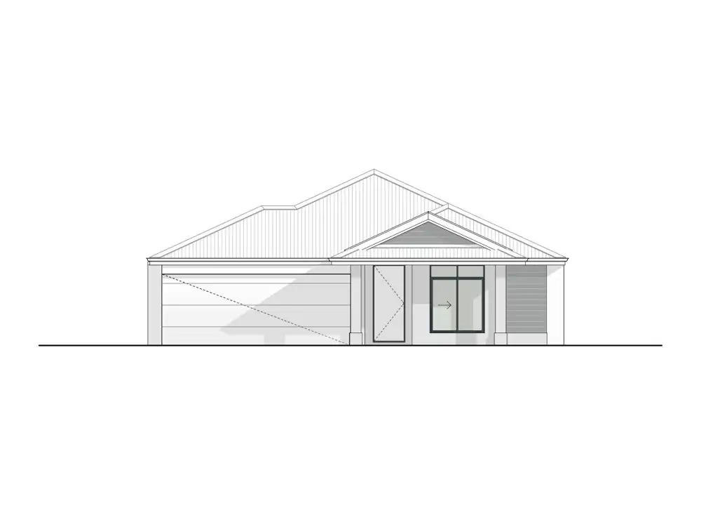 Pinehurst home design, Verandah façade