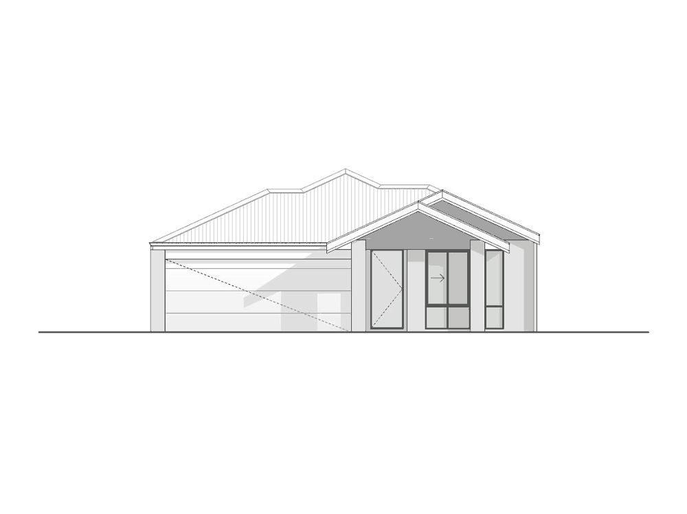 Portrush Gables façade